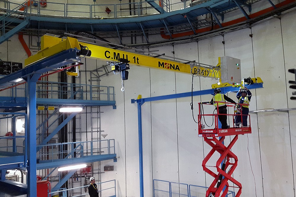 Installation of Electric Overhead Travelling Crane for CERN